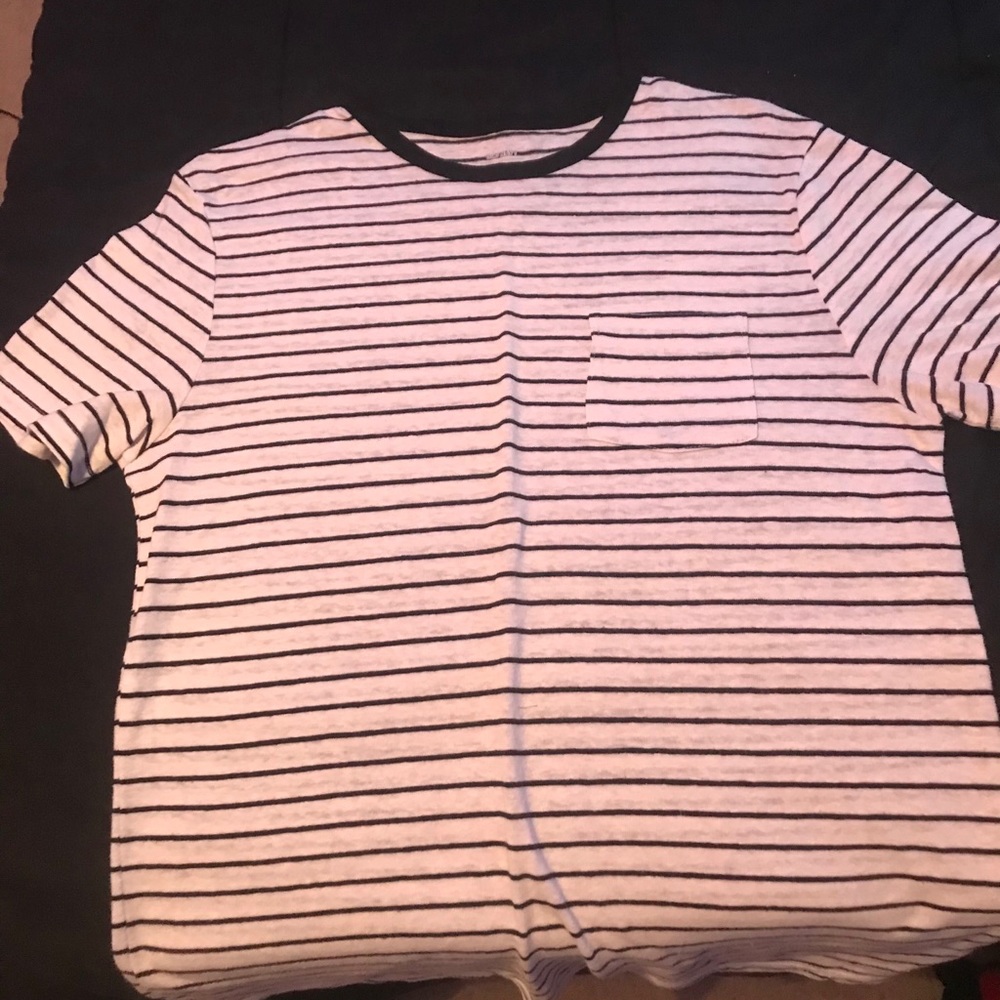 Old Navy Striped Pocket Tee